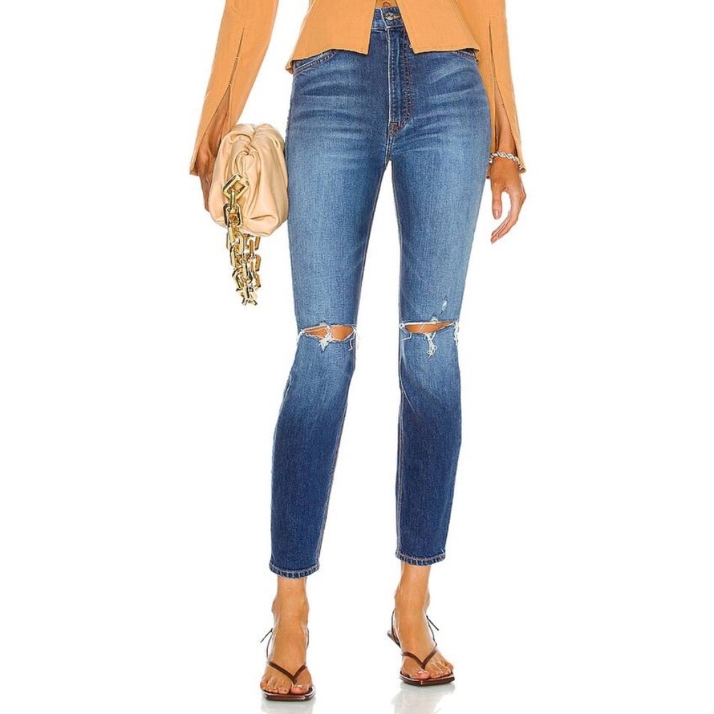 GRLFRND Kendall High Rise Stretch Skinny in Central Park